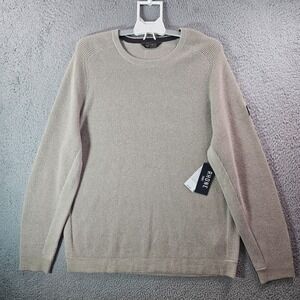 $178‎ NEW Rhone Wool Cashmere Sweater Men XXL Walden Waffle Knit Stone Marle